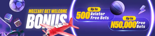 Mozzart welcome bonus: up to ₦50,000 free bets